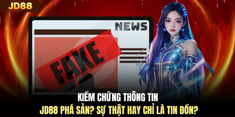 Kiểm chứng thông tin JD88 phá sản? Sự thật hay chỉ là tin đồn?